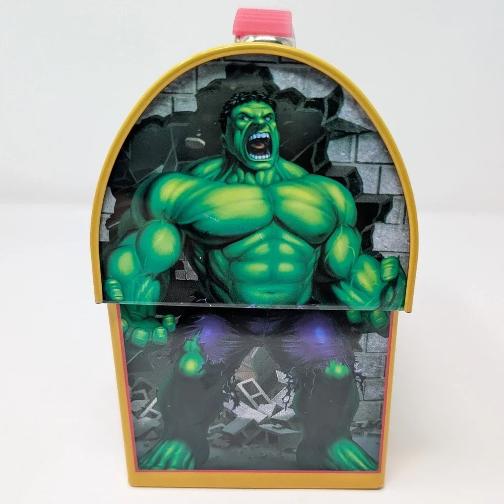 Marvel The Hulk‎ 2003 Movie Official Merchandise Tin Lunch Box Dome Top Vintage